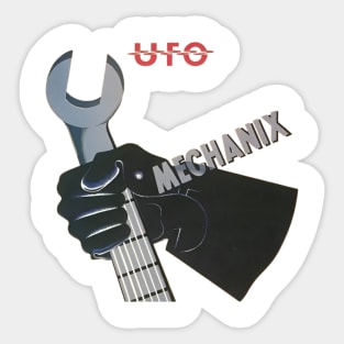 UFO band mecanic Sticker